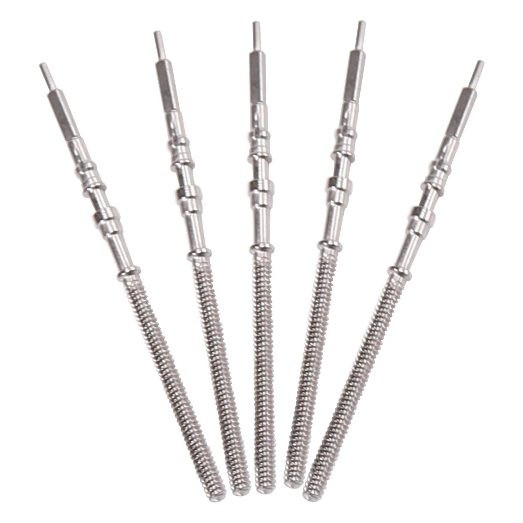 

10 шт. 5 шт. комплект стальных заводных головок для часов с механизмом NH35 NH36 NH38 NH39 запасные части для часов с механизмом