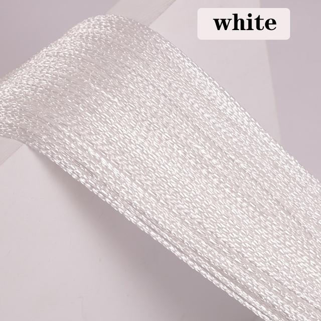 1x2m Wielokolorowe Zasłony z Nici do Drzwi Pokoju Dziennego Ściana Panel Okienny Zasłony z Frędzlami Zasłona Okienna Dekoracja Sypialni