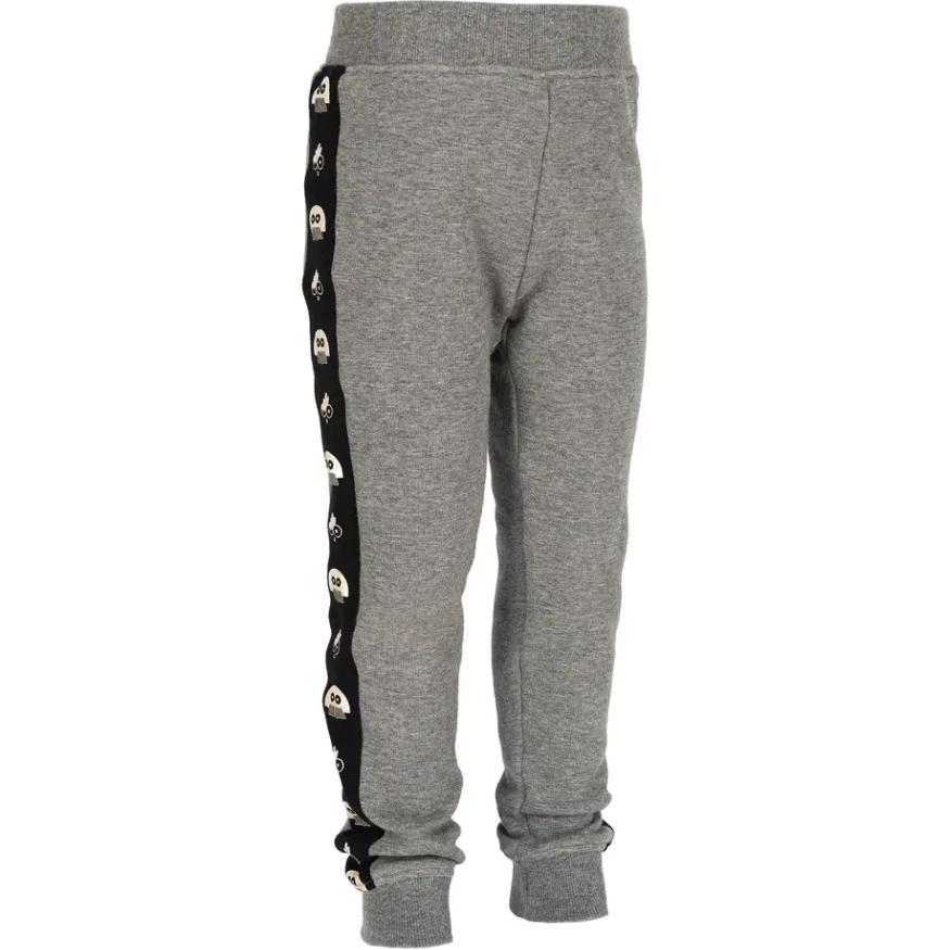 Decathlon Thermal Trousers 120 Series Comfortable Stretch Fleece Kids Grey