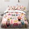 Nutcracker Christmas Tree Star Bedding Set  Duvet Cover Set 3D Print Comforter Cover Bedclothes for Boy Girl Bedding Sets Decor