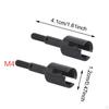 4 Pieces RC Differential Cup Accessories DIY Professional Easy to Install Steel Upgrades Part for