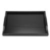 Portable Binaural Rectangle Shape   Wood Tea Coffee Food Serving Tray Plate (Light Color)