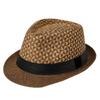 Men'S Hat Summer Shade Straw Hat Middle-Aged And Elderly Woven Top Hat Outdoor Dad Spring And Autumn British Jazz Hat