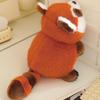 Yousheng Reversible Red Panda Plush Toy Soft Stuffed Animal for Kids Cuddling Companion Lightweight Decorative Pillow Gift for Birthday Christmas Play