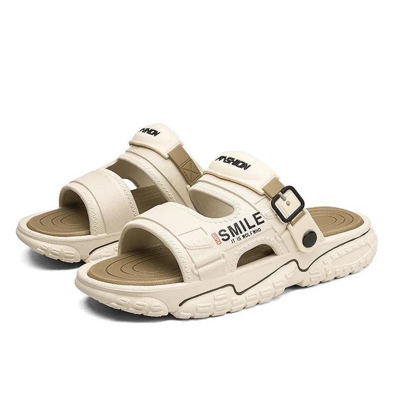 Mens Sandals Lightweight Breath Slippers 2025Garden Shoes Outdoor Beach Casual Shoes Non Slip Walking Sport Flip Flops