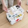 Transparent First Aid Box Portable Medicines Storage Box Safety Emergency Kits