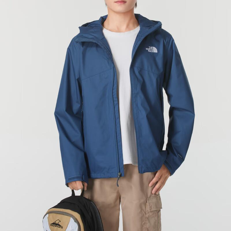 THE NORTH FACE Urban Living/Travel/Commuting Waterproof, Windproof, And Breathable Windbreaker Jacket Men's Blue NF0A88RD-HDC