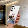 G-Gintama-Gintoki Sakata Clear Soft Silicone Phone Case forSamsung S25, S24, S21, S22, S23, S30, Ultra, S20, Plus