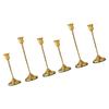 Retro Taper Candle Holders Iron Candlestick Holders for Home Dinning Table Centerpiece Wedding Holiday Party Chrismas