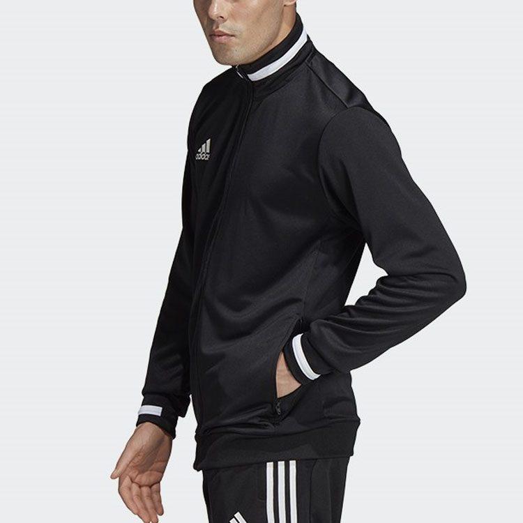Adidas Jackets Men's Black Stand Collar Moderate Other DW6849