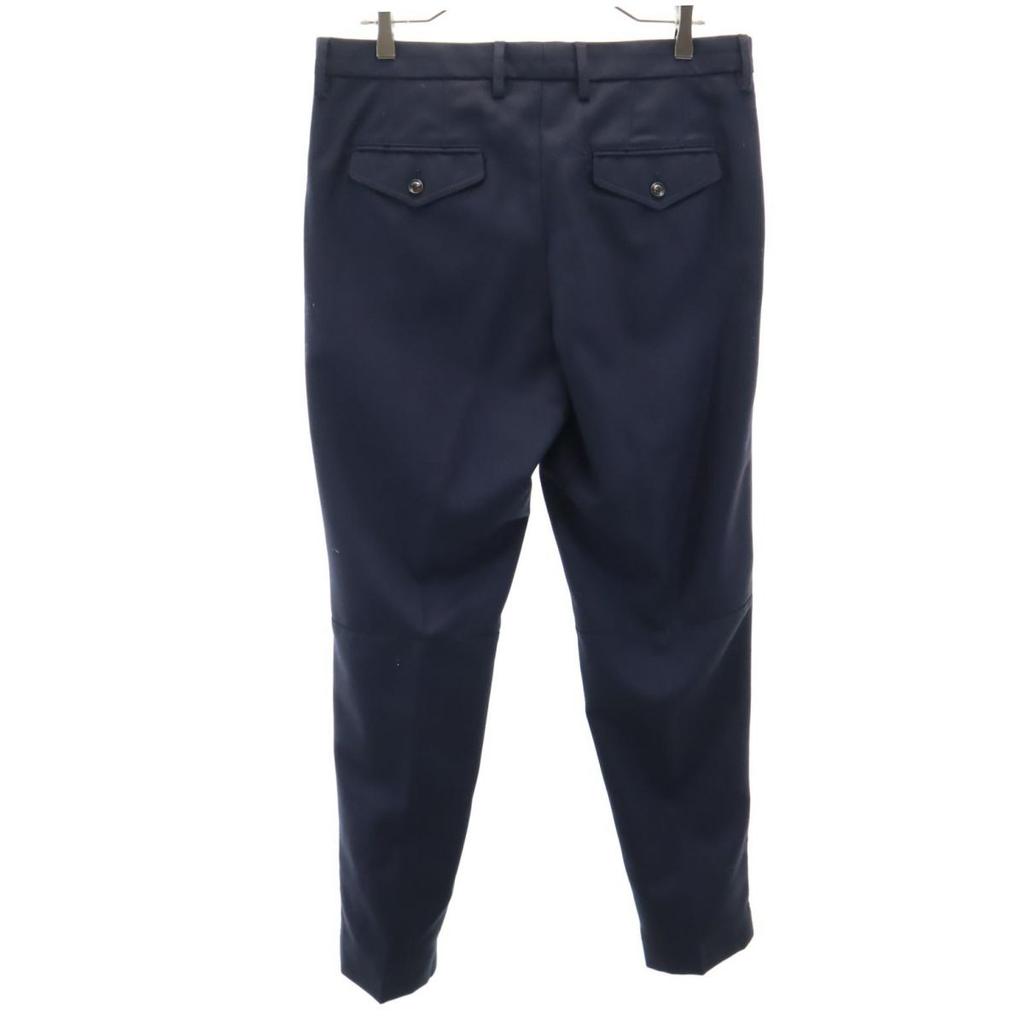 Moncler Wool Slacks Pants 48 Navy Men's Used