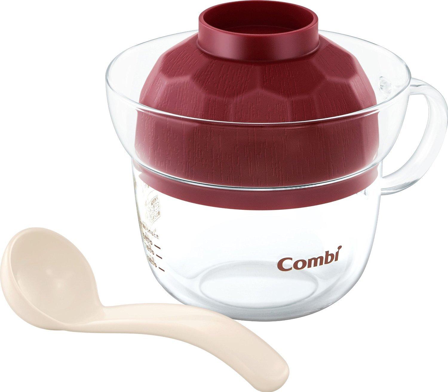 

Combi Heat-Resistant Glass Baby Food Cooker, Porridge Bowl [Ages 5+]