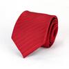Black Professional Wedding Groom Korean Version Trendy Men'S Dress Business Red Lazy Zipper No Thug Tie