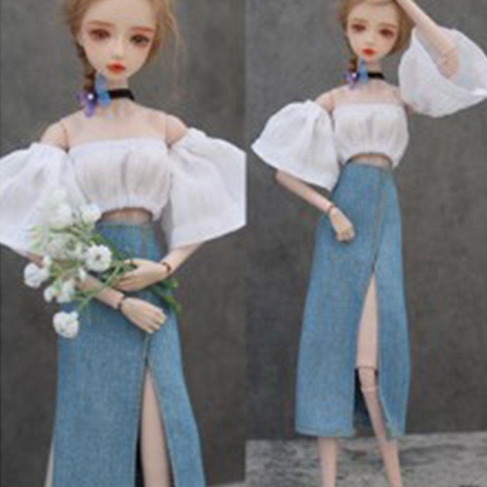 Детские игрушки 11,5" 1/6 BJD Куклы Одежда Аксессуары Кукольное пальто Одежда принцессы Праздничная одежда Платья