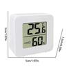 Temperature Humidity Monitor Indoor Temperature Meter Hygrometer Temperature Meter Small Hygrometer LCD Display Gauge for Home