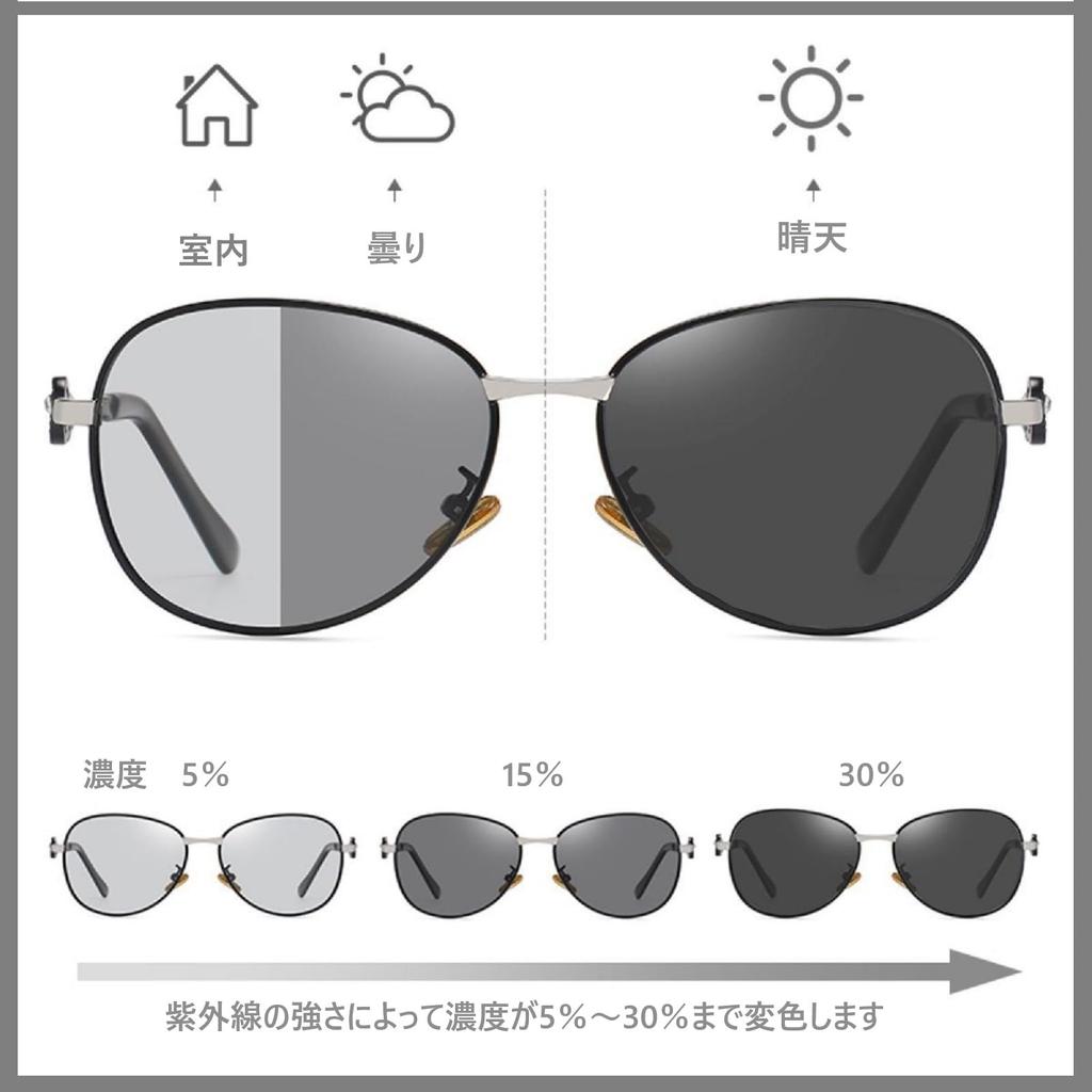 REONAS Polarized Cool and Jeweled UV400 Slimming for and Outdoors Women's Color-Changing Sunglasses, Elegant, Frame, Protection, Face, Driving,