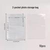 Ins Style A5 Laser Star 6-Hole PVC Loose-Leaf Zipper Binder: Planner, Photo Album, Card & Jewelry Storage