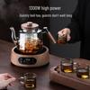 Electric Ceramic Tea Stove and Glass Kettle Set