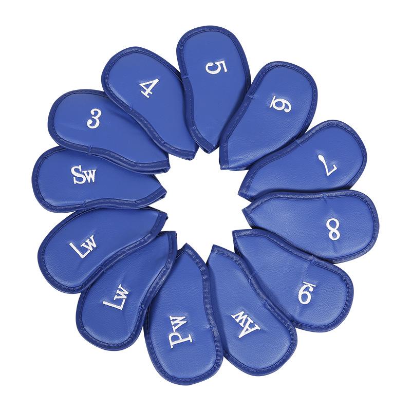 

Чохол на голову гольф-айрона на липучці з вишивкою візерунка лічі