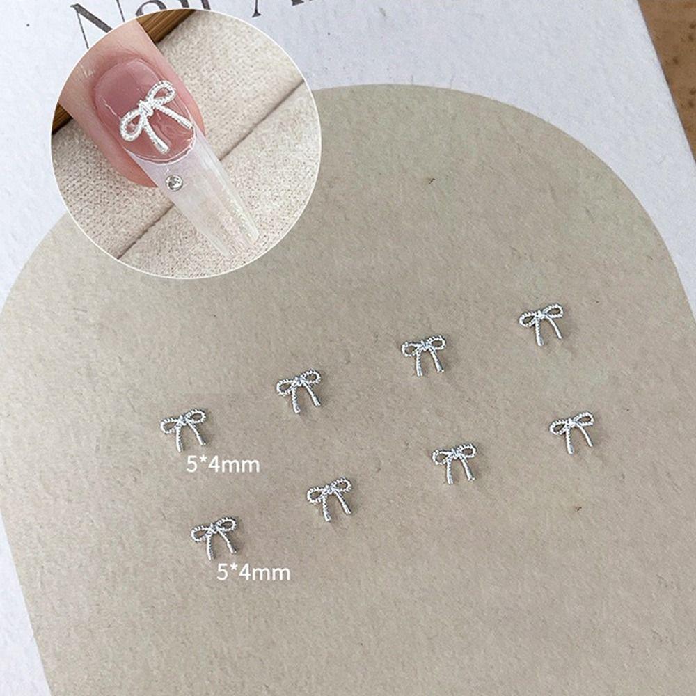 10 st/påse Mini Kärlek Nageldekorationer Superglänsande Nagelkortsdekorationer DIY Manikyrdesign Tillbehör