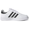 Adidas Womens Breaknet 'White Black' (women's sizes) Cloud White / Core Black / Silver Metallic Skateboard Shoes FX8724