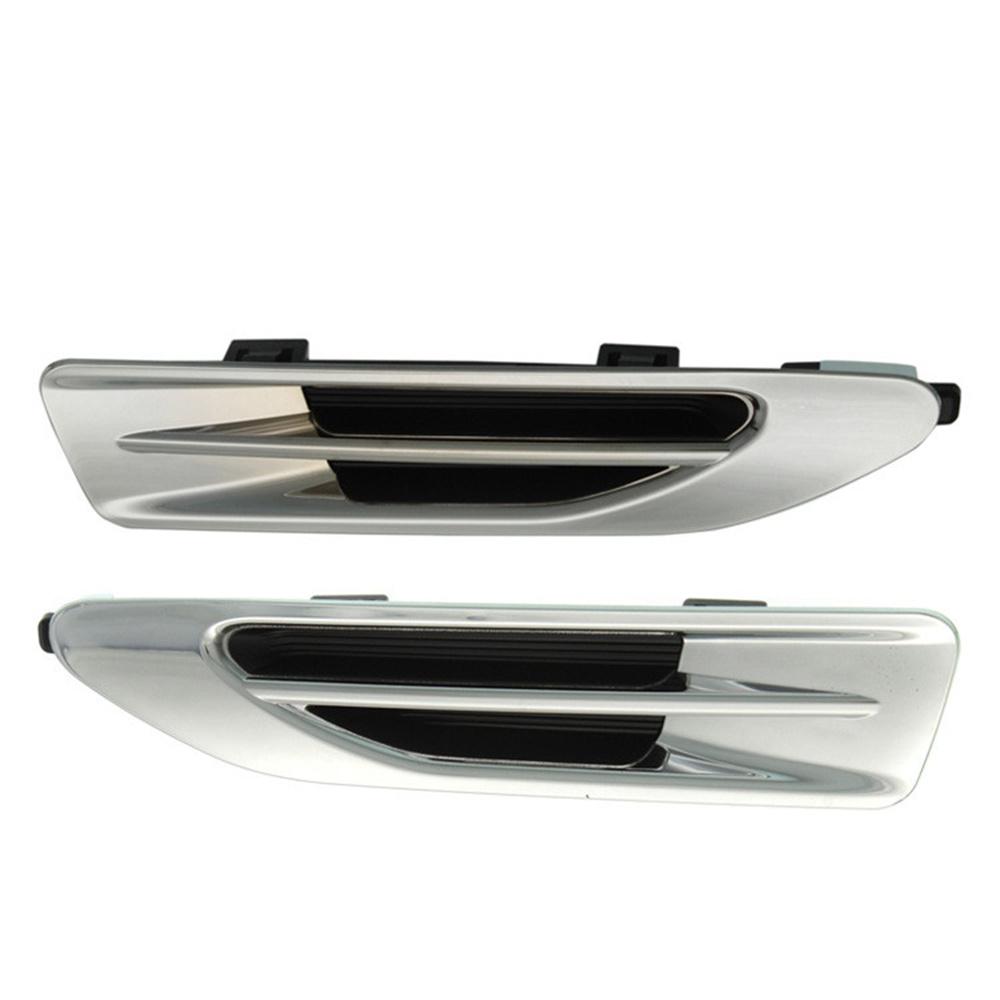 For 2016-2018 Kia Optima Front Fender Garnish Side Chrome Molding Left & Right