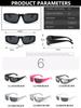 New Steampunk Sport Sunglasses Goggle Trend Women Y2k Mirror Sun Glasses Men Punk Shades Eyewear Unisex Outdoor Eyeglasses UV400