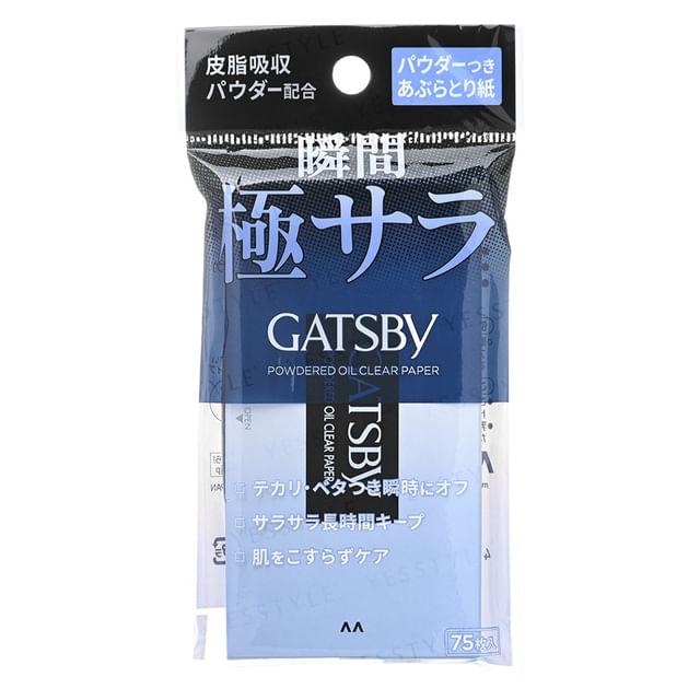 Mandom - Gatsby матирующие салфетки 75 pcs