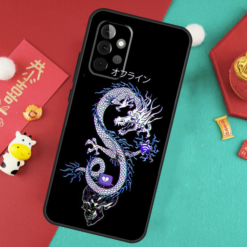 

Древний японский чехол-дракон для Samsung Galaxy A16 A17 A54 A34 A14 A15 A35 A55 A52 A12 A32 A13 A33 A53 A26 A36 A56 Samsung A32 4G