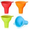 Imbuto in Silicone con Bocca Larga, Multifunzionale per la Casa e la Cucina, Filtro per Olio e Vino, Strumento per dosare Liquidi