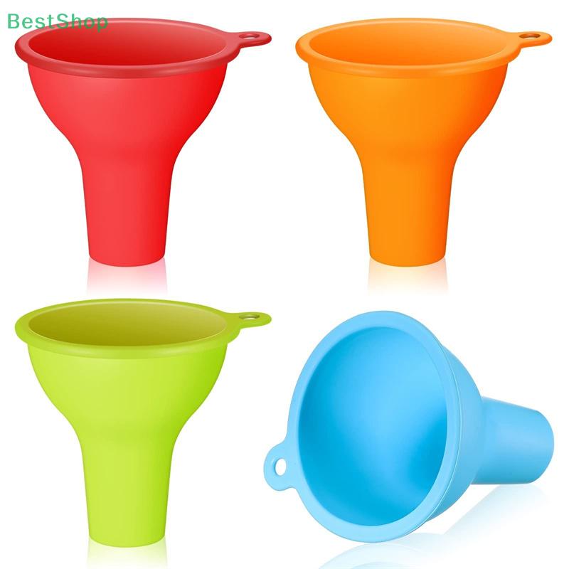 Imbuto in Silicone con Bocca Larga, Multifunzionale per la Casa e la Cucina, Filtro per Olio e Vino, Strumento per dosare Liquidi