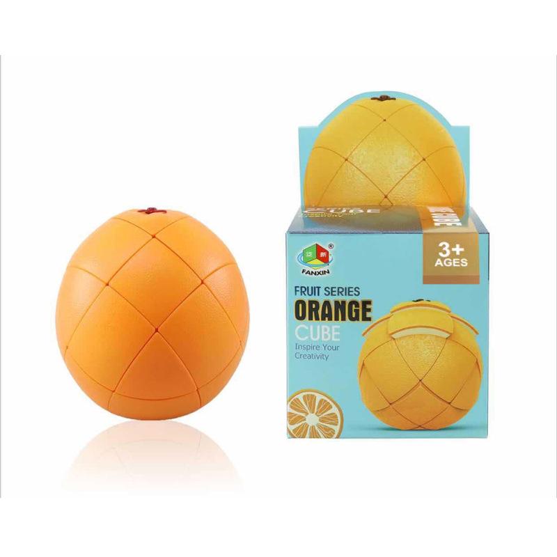 3 X 3 Fruit Magic Cube Lemon Orange Banana Peach Pear Speed Cube Children Educational Puzzle Toys