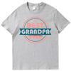Dest Grandpa Ever Fashion Print T Shirt Funny Fathers Day Gift Tshirt Summer Cotton New Shirts And Tshirts Mens Clothes