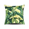 New Nap Pillow Green Leaves Sofa Plush Pillow Cover Home Bedroom Sofa Summer Pillow Cover