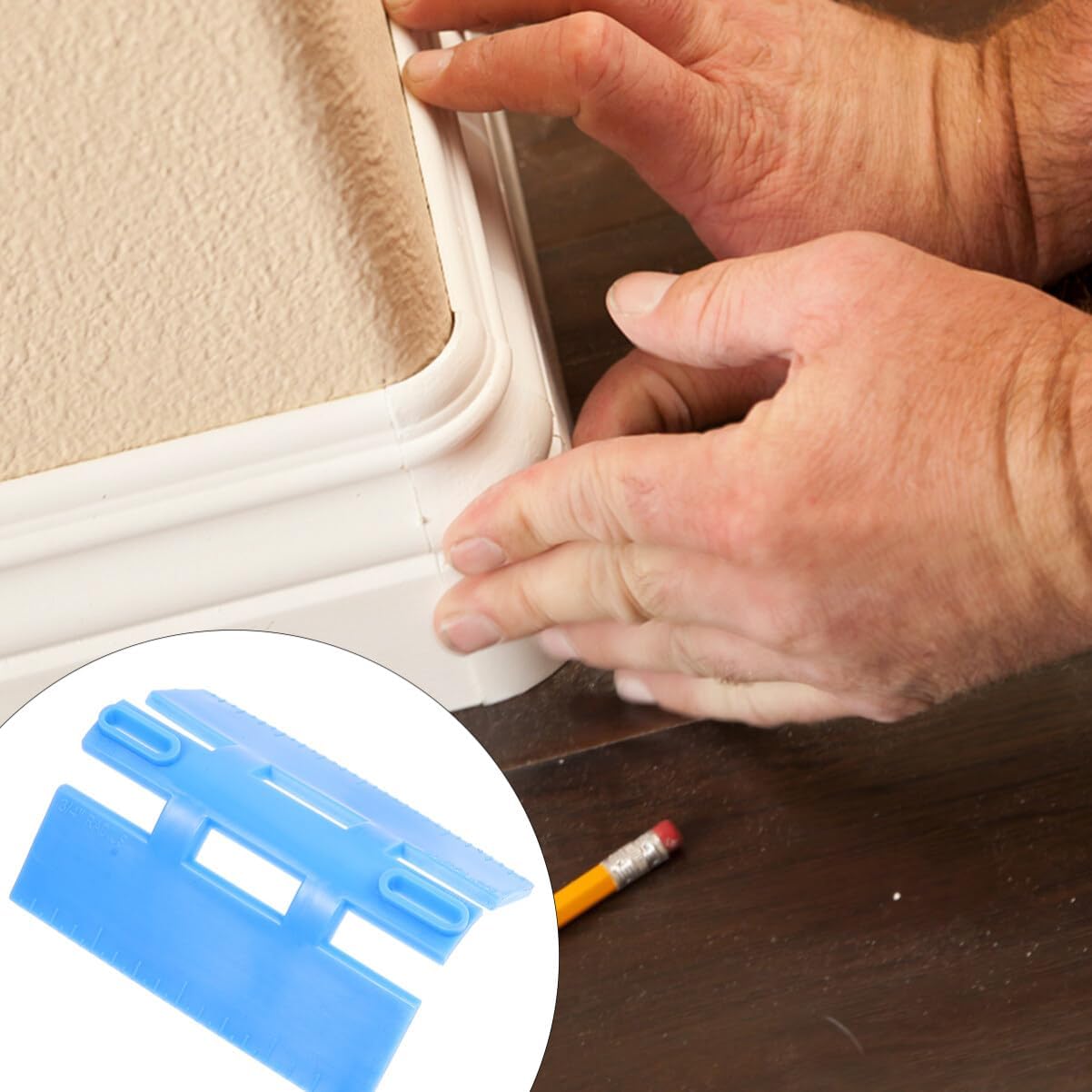 

Угловой маркерный профильный измеритель, измеритель закругленной кромки, ручной инструмент для разметки, угловой разметочный инструмент, домашний разметочный инструмент, инструмент для разметки краской, прочный угловой разметчик