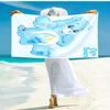 1pc Rainbow Heart Bear beach towel,quick drying absorbent beach towel,outdoor sports swimming beach towel,Soft and comfortable Y73035