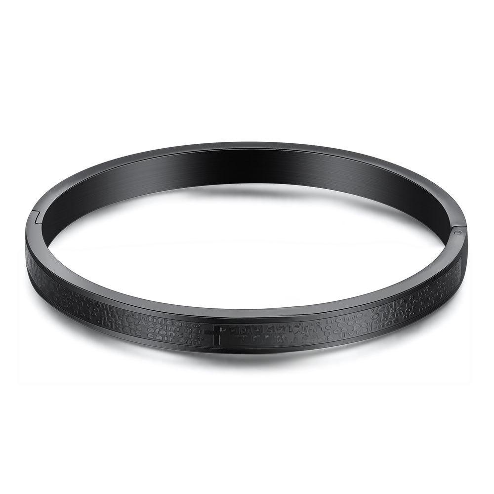 

Новый креативный глянцевый трехмерный золотой браслет для пары чёрный