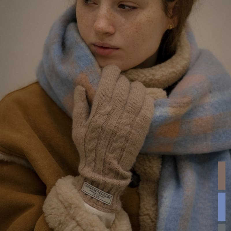 

KNOWN BETTER Мини-перчатки с вязаным мидлом [KNFW05ACC04]_[3 цвета] GARY