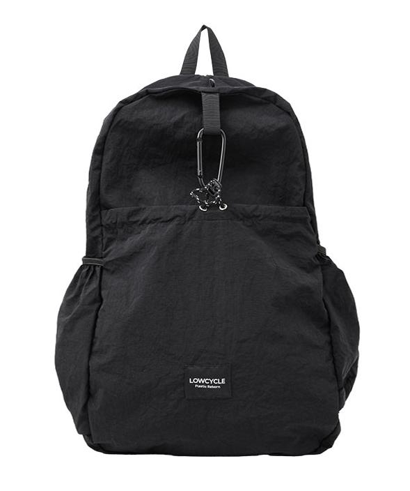Lowcycle 3-Pocket String Backpack_Black