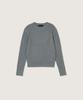 PLAC WOMEN Cable Round Neck Knit Charcoal