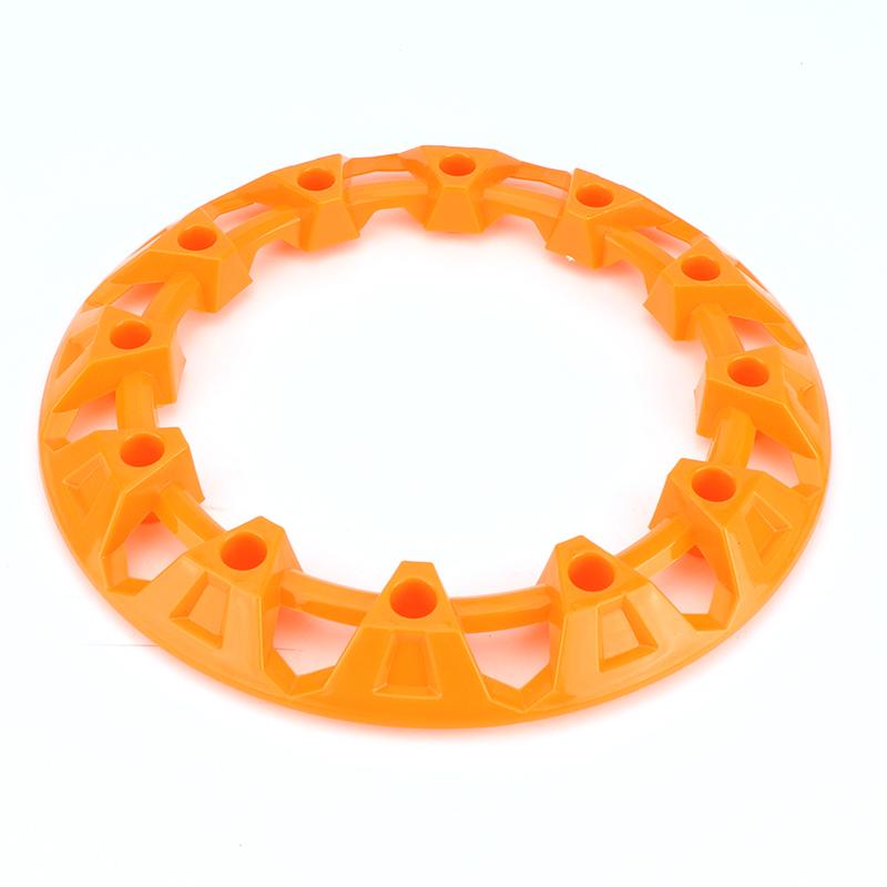 

1 пара/2 шт. 8-дюймовая декоративная крышка ступицы колеса для квадроцикла, защита диска, пластиковая крышка для квадроцикла, багги, квадроцикла, 8-дюймовые колеса, аксессуары оранжевый