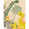 And Autumn Children's Clothing Boys' Long-Sleeved Shirts T-Shirts Kidsren's Cartoon Dinosaur Round Neck Tops Boys' Drop-Shoulder Pure Cotton Clothes