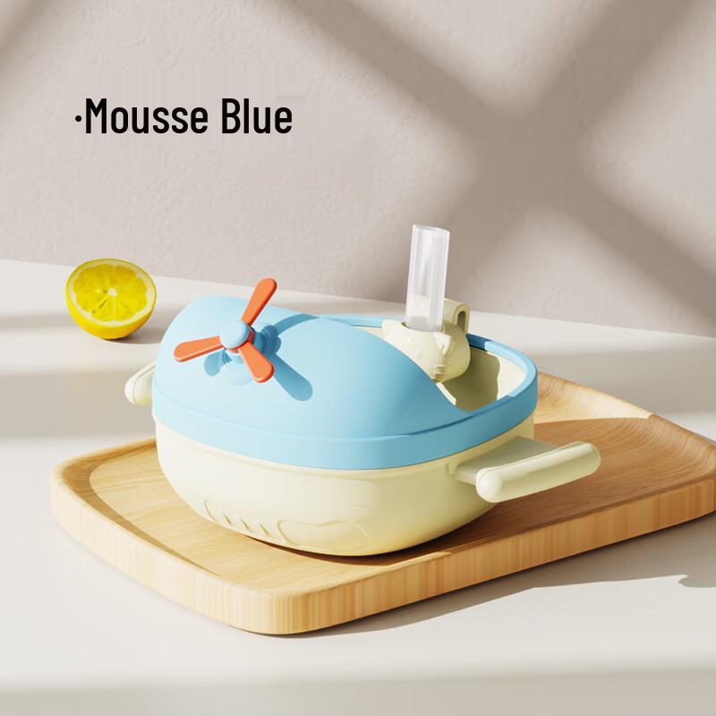 ZISIZ 316 Stainless Steel Baby Suction Feeding Bowl