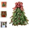Handmade Front Door Christmas Tree Wreath Simulation Christmas Wreaths Xmas Tree Wreath