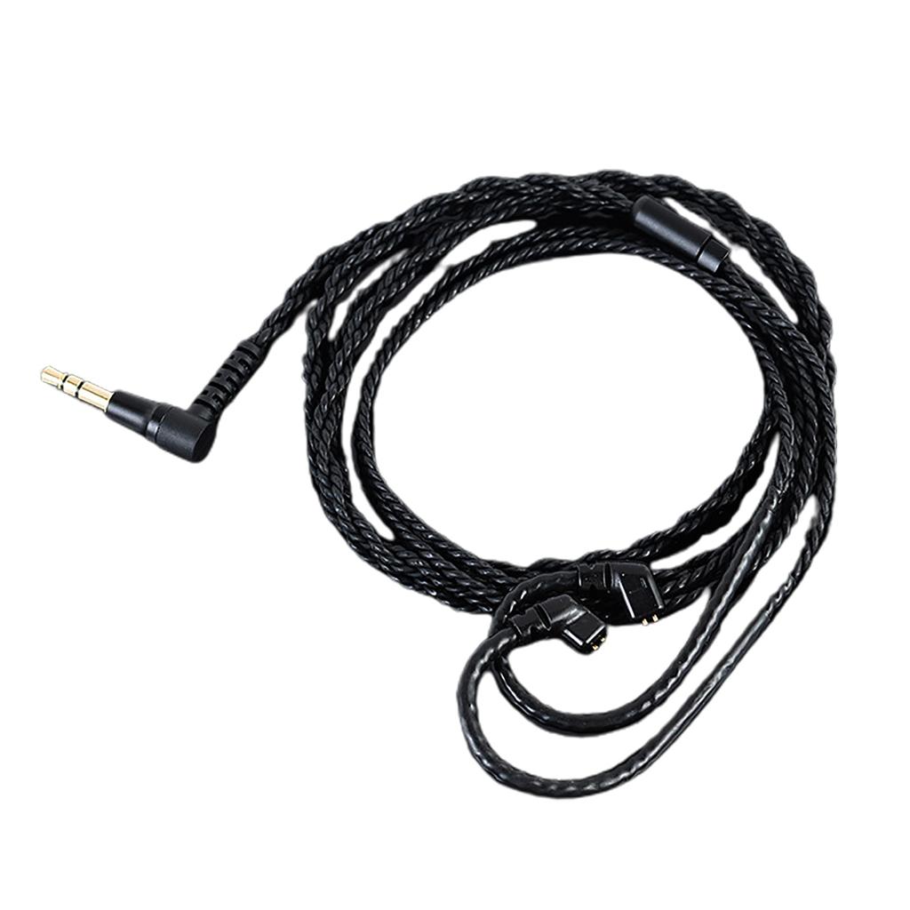 Earphone Cable 3.5mm Plug 8 Cores 5N OCC Copper 2pin/MMCX/QDC Earbuds Cable