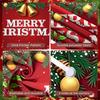 Christmas Banner Holly Leaves Christmas Photo Banner Christmas Event Banner Gift Boxes For Xmas Event Family Celebration Home