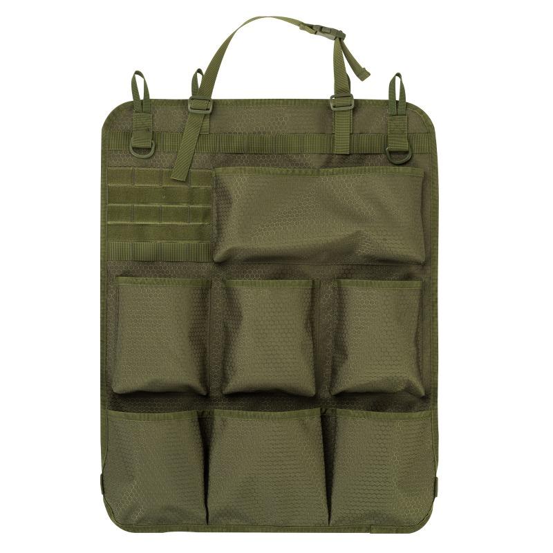 Car Seat Storage Organizer Seat Back Storage Bag Car Stowing Tidying Pocket Tactical Camo Hanging Bags Interior Accessories