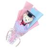 Artificial Flower Bouquets for Children Student Teacher Graduation Flower Bouquets with Toy Bear for Graduation Ceremony