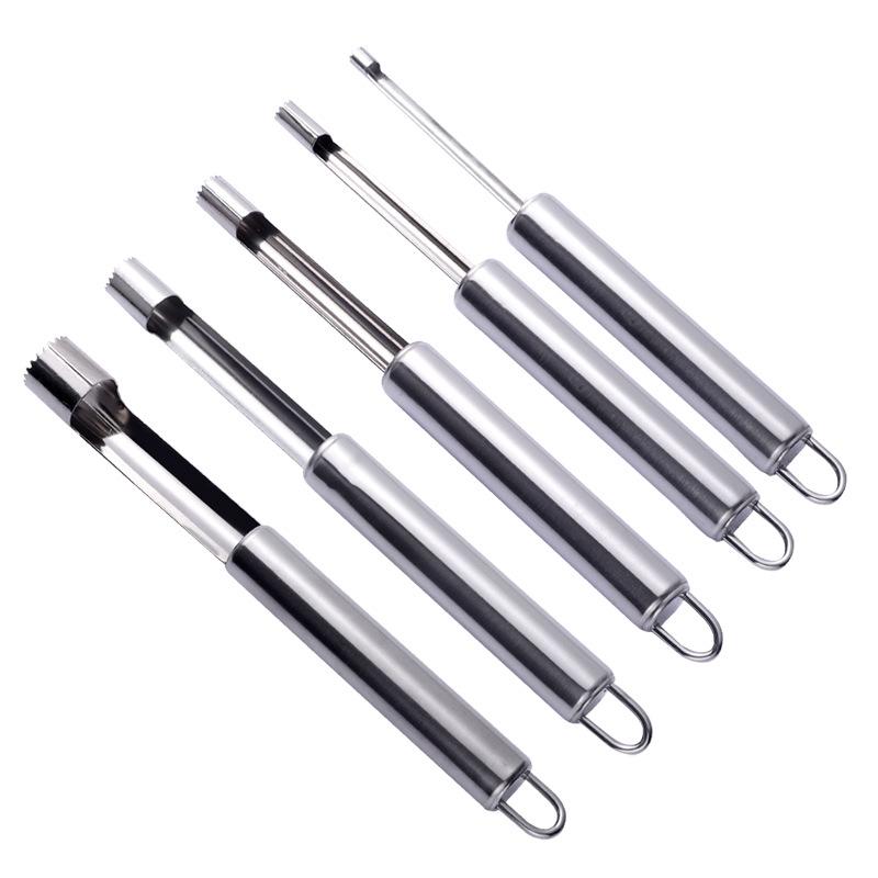 Apfel- und Fruchtausstecher aus Edelstahl mit Samenentferner