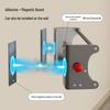 Magnetic Telescopic Shoe Rack: No-Drill, Easy-Install Multi-Layer Storage Cabinet
